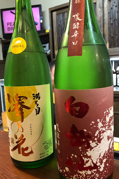 日本酒（地酒・各地銘酒）の種類が豊富